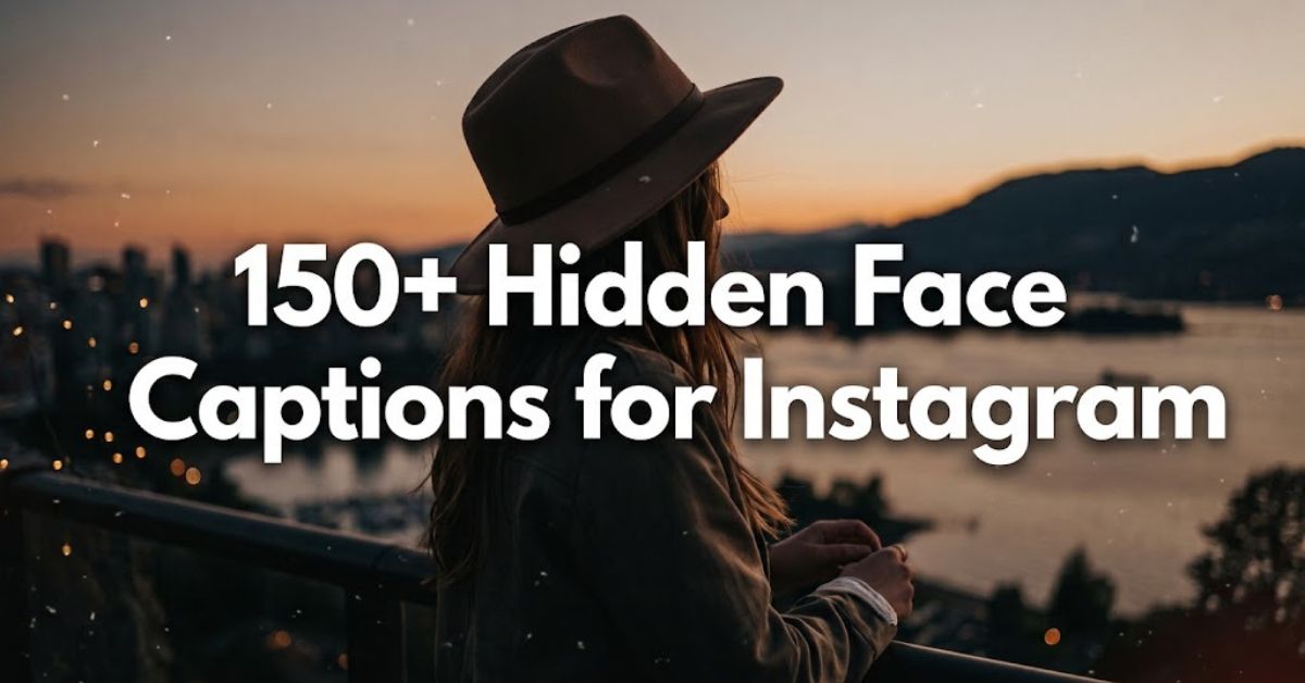Hidden Face Captions for Instagram