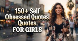 150+ Self Obsessed Quotes for Girls