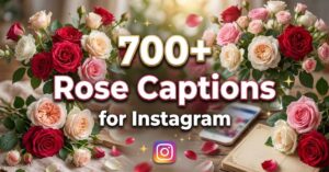 700+ Rose Captions for Instagram