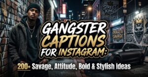 Gangster Captions