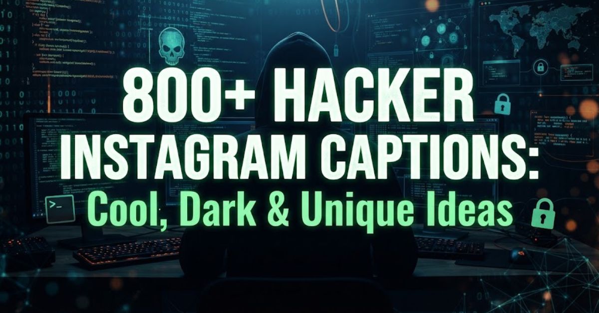 Hacker Instagram Captions