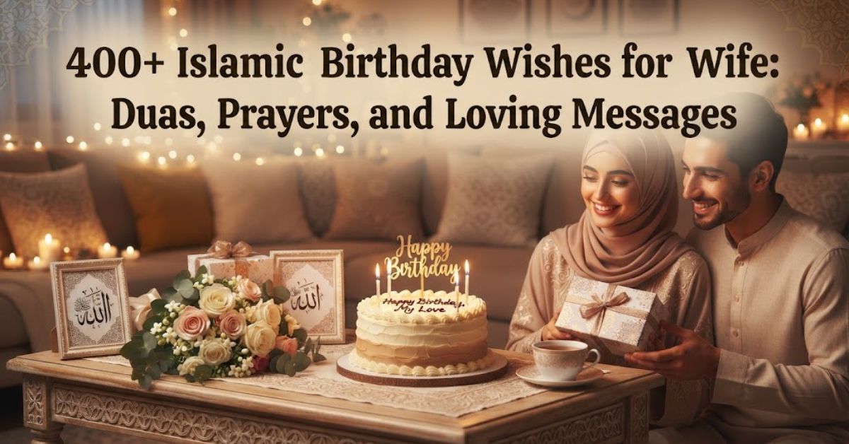 Islamic Birthday Wishes for Wife