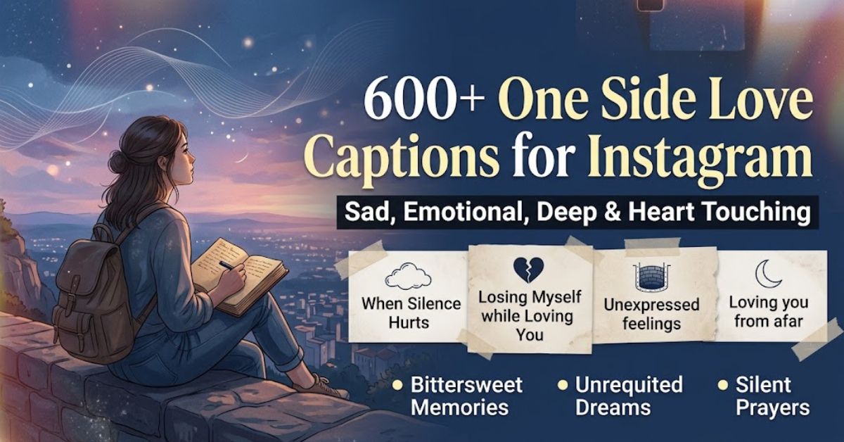 One Side Love Captions for Instagram
