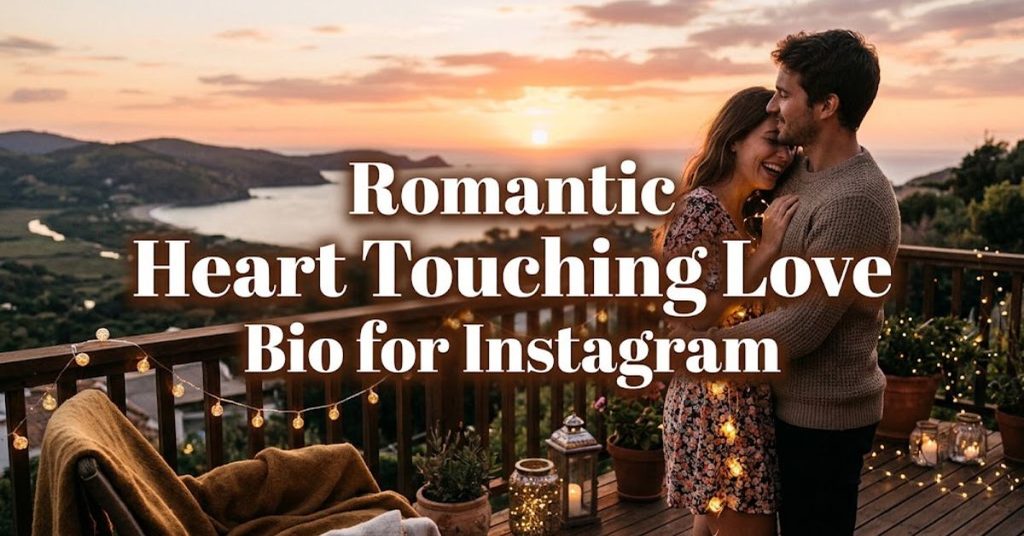 Romantic Heart Touching Love Bio for Instagram